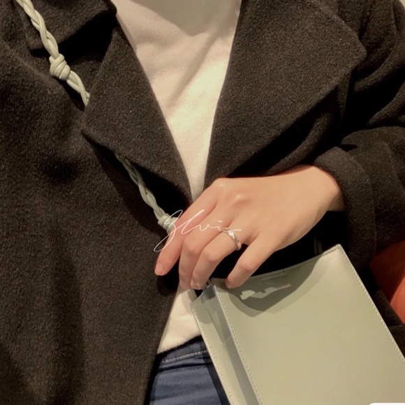 NWT Jil sander small tangle crossbody bag- mint - Picture 4 of 6